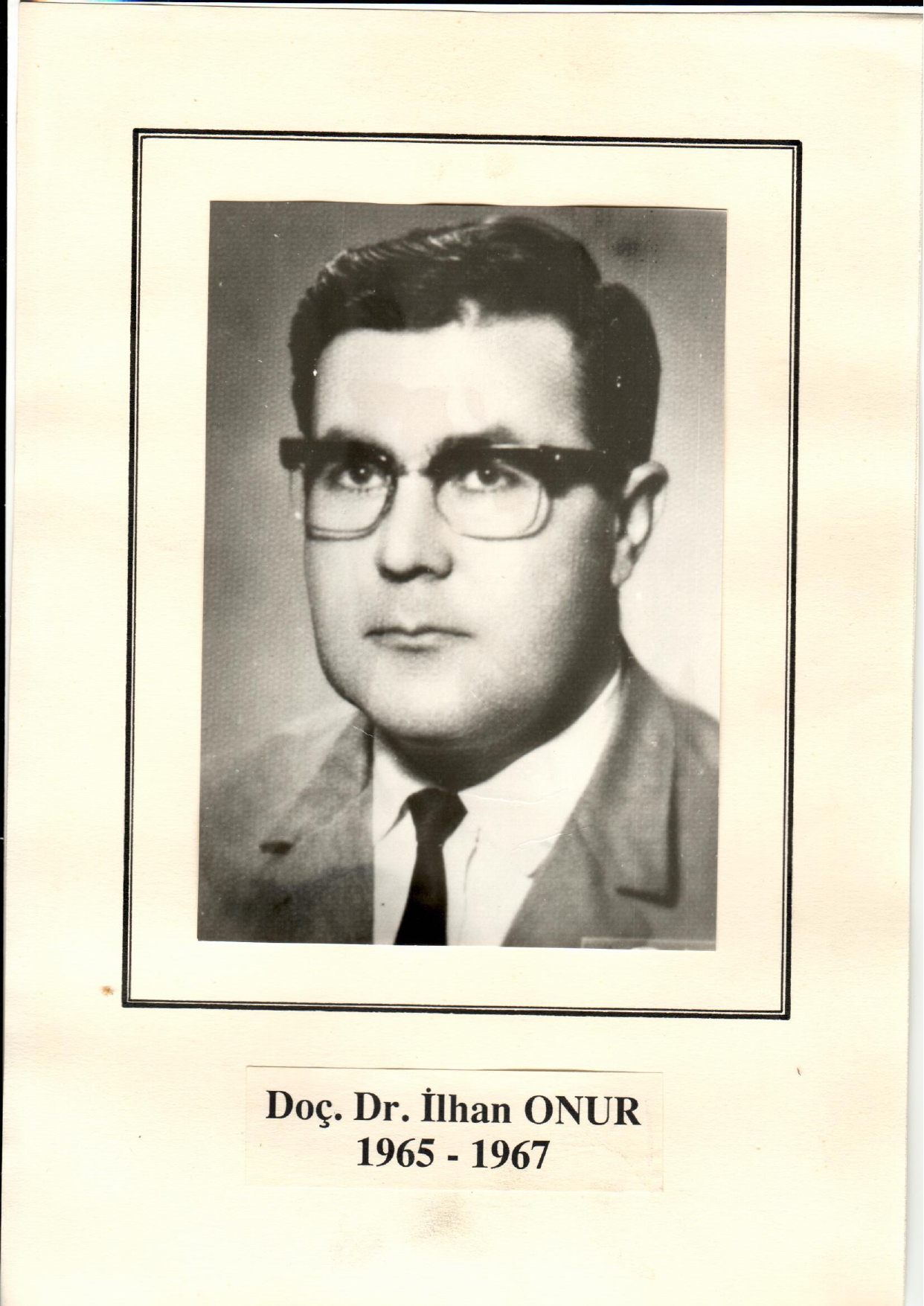 Assoc. Prof. Dr. İlhan Onur