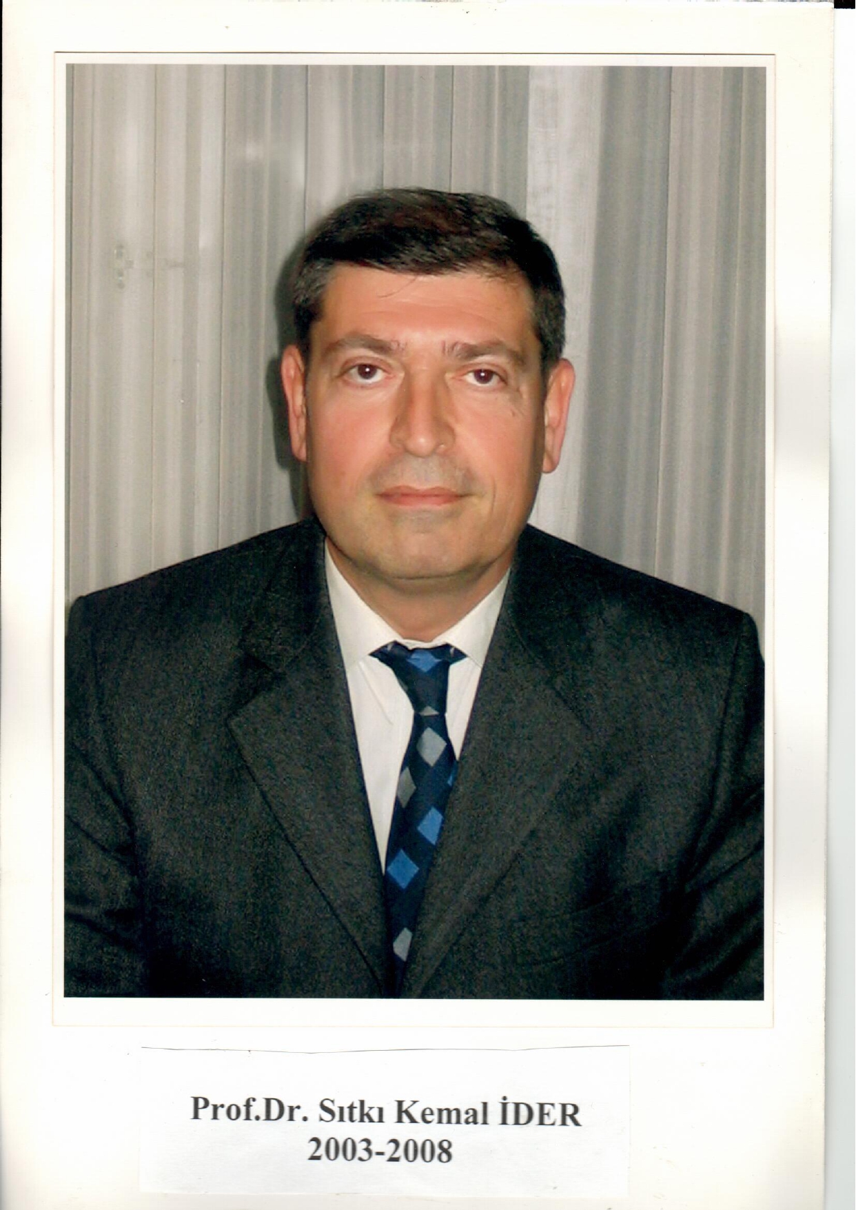Prof. Dr. S. Kemal İder