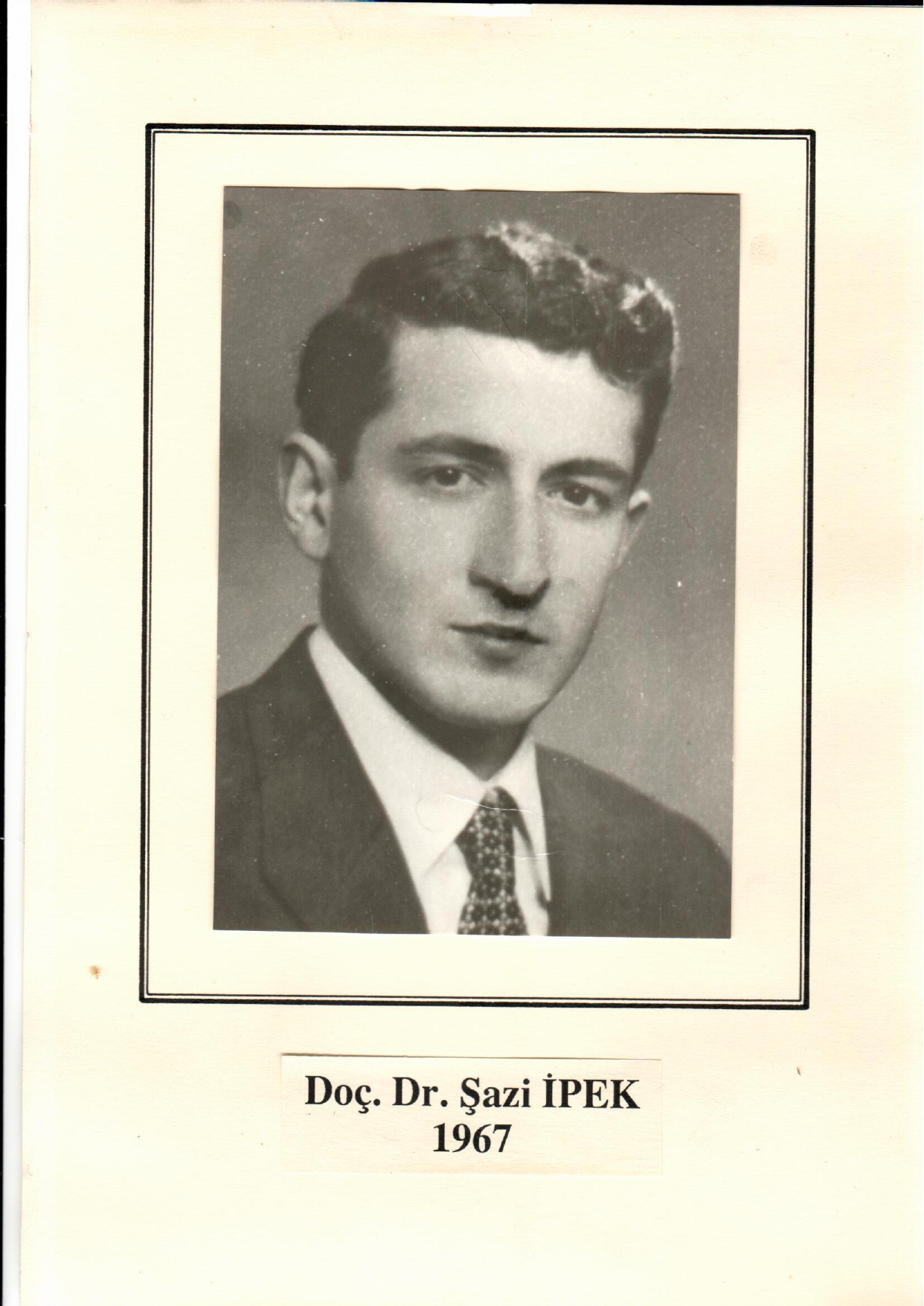 Assoc. Prof. Dr. Şazi İpek